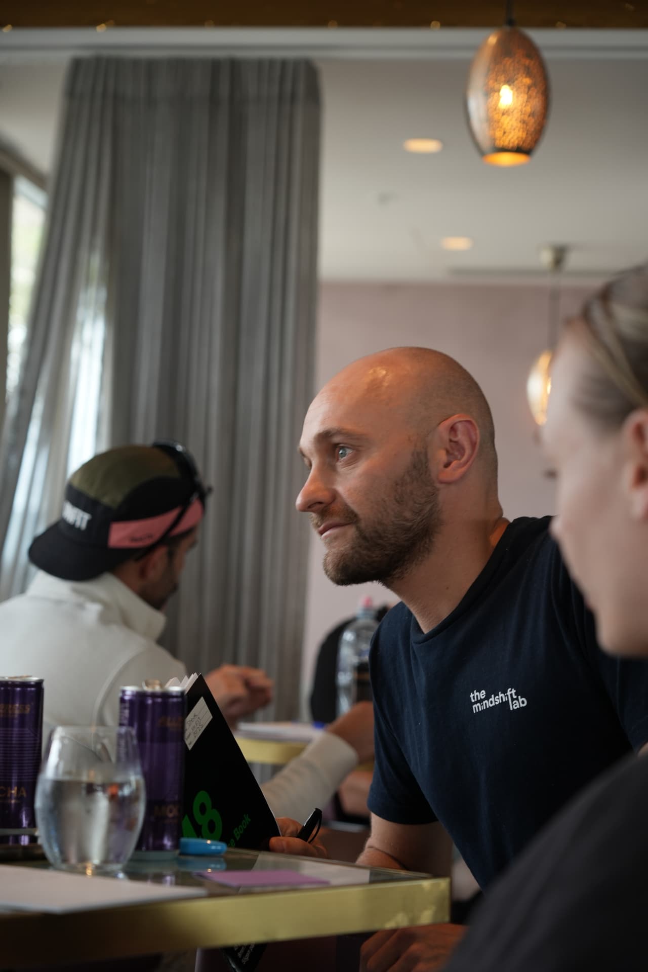 Steve listening during a coaching conversation